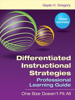 cover image of Differentiated Instructional Strategies Professional Learning Guide